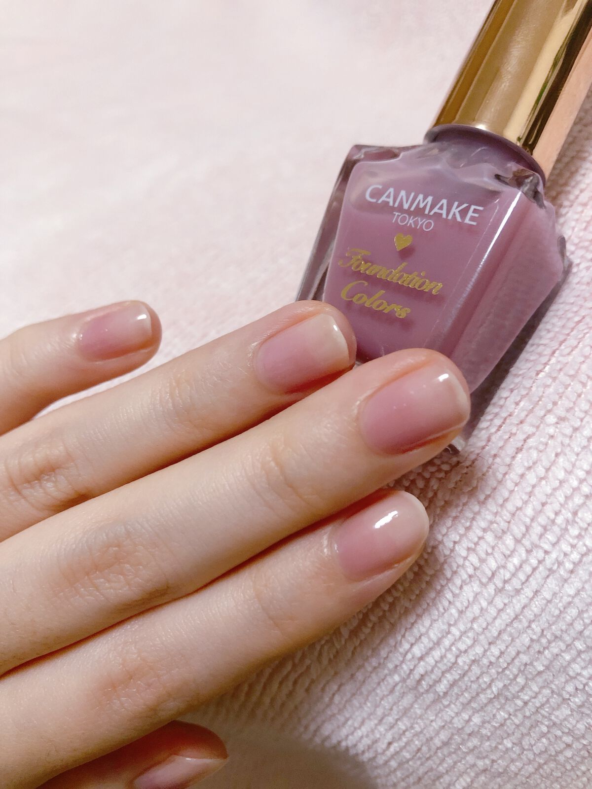 ファンデーションカラーズ/キャンメイク/マニキュアを使ったクチコミ（1枚目）
