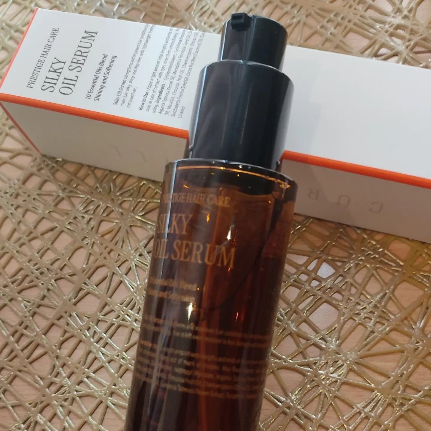 SILKY OIL SERUM/CULRY SHYLL/ヘアオイルを使ったクチコミ(2枚目)