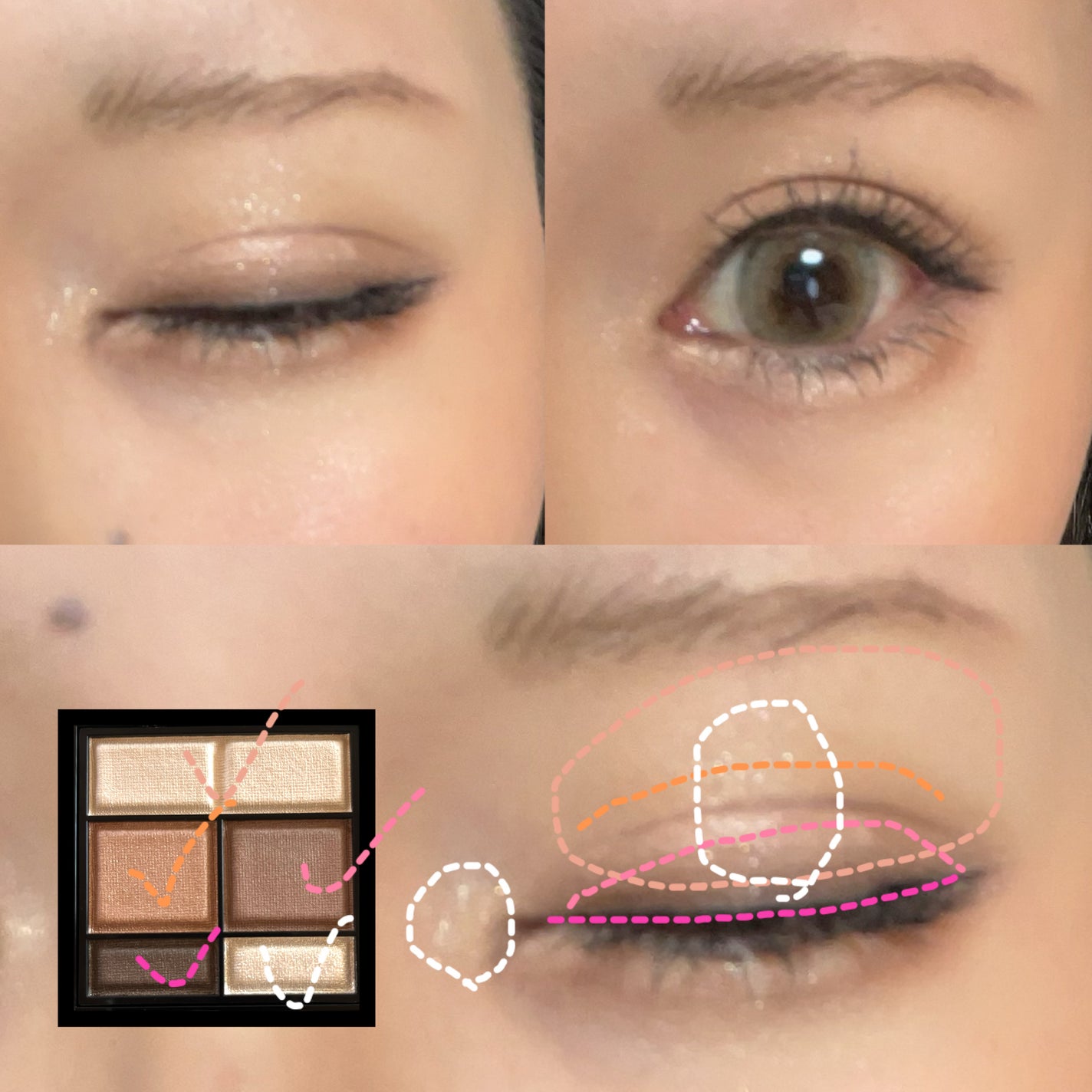 ワンダー スウィート アイシャドウ ソフトマット/リンメル ロンドン/アイシャドウパレットを使ったクチコミ(4枚目)