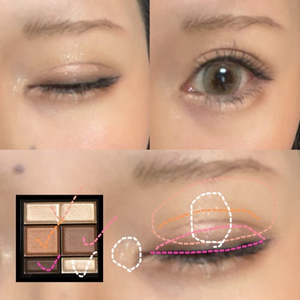 ワンダー スウィート アイシャドウ ソフトマット/リンメル ロンドン/アイシャドウパレットを使ったクチコミ(4枚目)