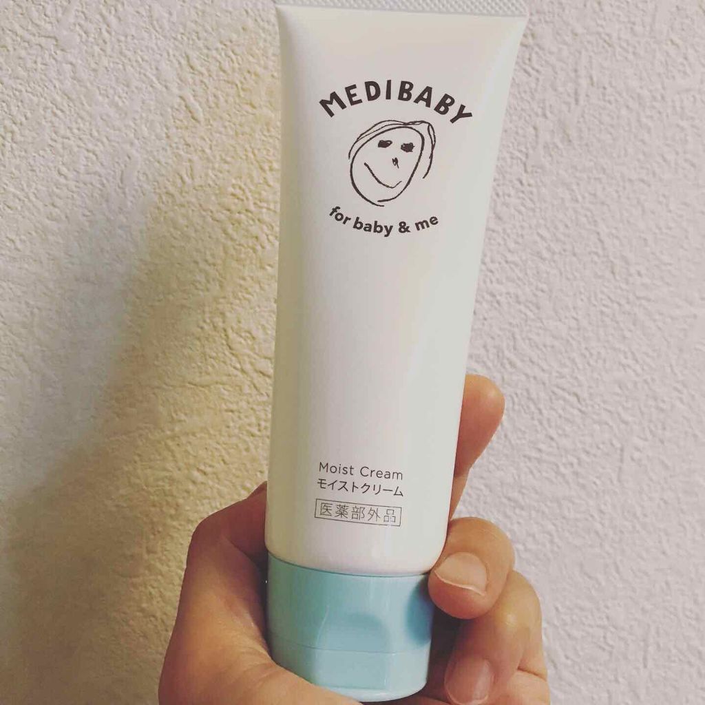 薬用モイストクリーム/MEDIBABY/フェイスクリームを使ったクチコミ（1枚目）