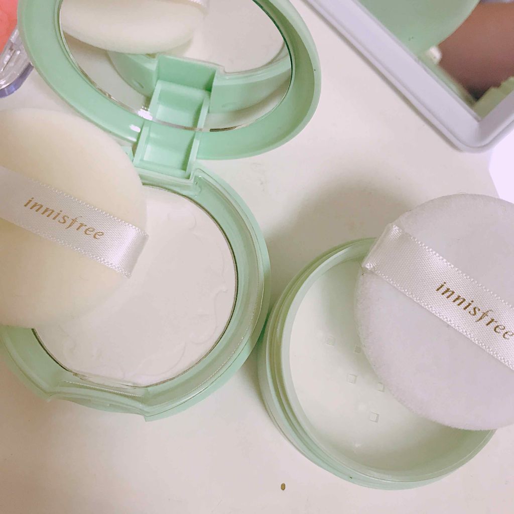 ノーセバム ミネラルパウダー/innisfree/ルースパウダーを使ったクチコミ（2枚目）