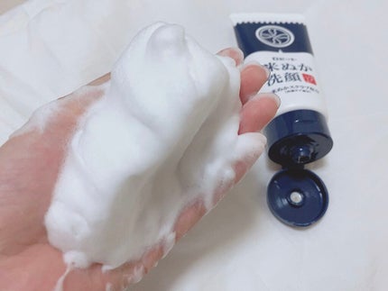 江戸こすめ 米ぬか洗顔/ロゼット/洗顔フォームを使ったクチコミ(3枚目)