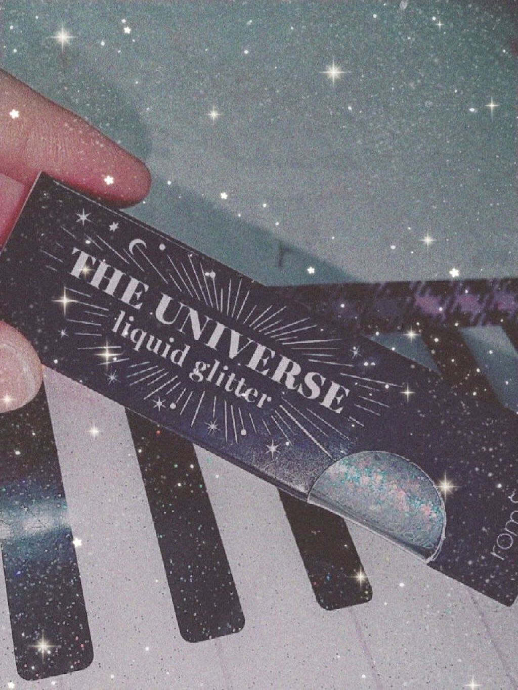 シュガー トゥインクル リキッド グリッター/PERIPERA/グリッターを使ったクチコミ（1枚目）