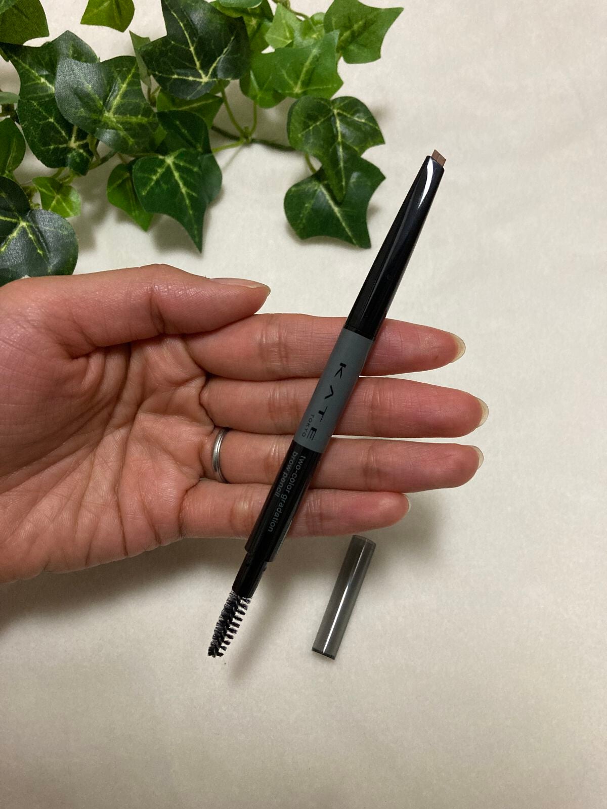 2カラーグラデーションブロウペンシル/KATE/アイブロウペンシルを使ったクチコミ(4枚目)