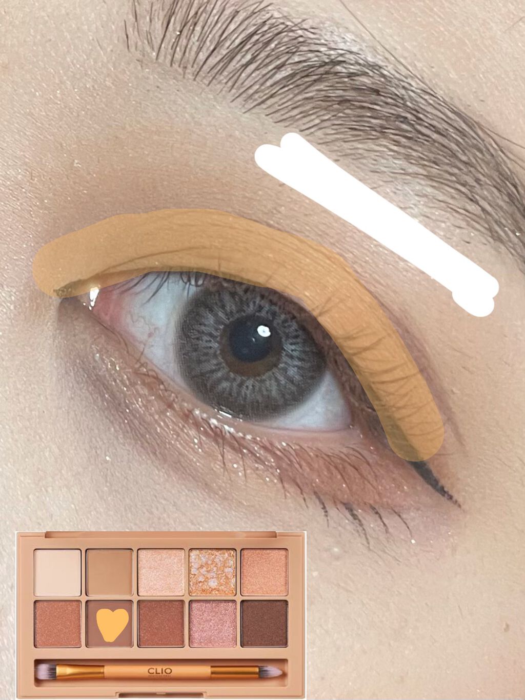 スムースリキッドアイライナー スーパーキープ/ヒロインメイク/リキッドアイライナーを使ったクチコミ(4枚目)