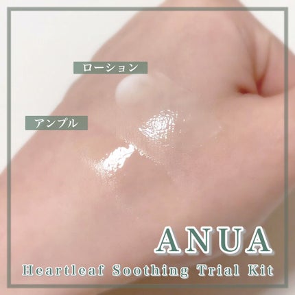ドクダミスージングトライアルキット/Anua/トライアルキットを使ったクチコミ(2枚目)