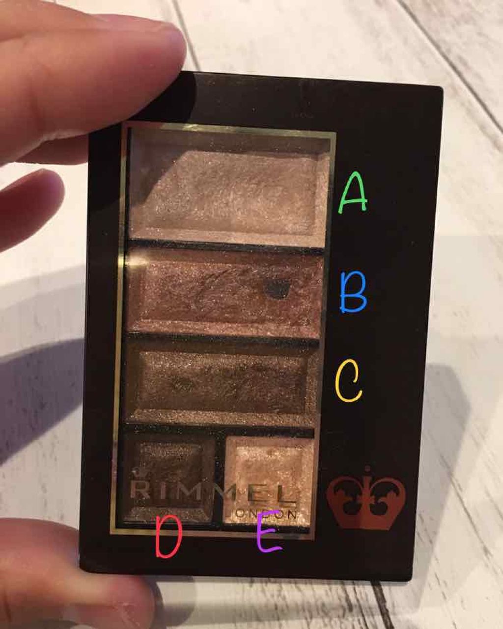 ショコラスウィート アイズ/リンメル ロンドン/アイシャドウパレットを使ったクチコミ（1枚目）