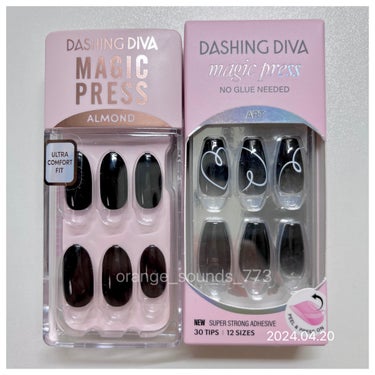 1秒ネイルマジックプレス/DASHINGDIVA MAGICPRESS/ネイルチップ・パーツを使ったクチコミ（2枚目）