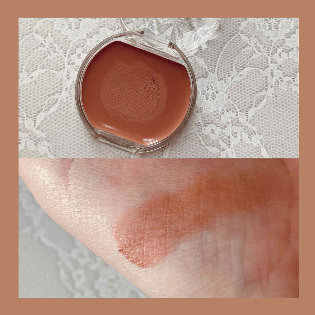 gemini lip stick(tint) オレンジブラウン lt-01/la peau de gem./口紅を使ったクチコミ（3枚目）