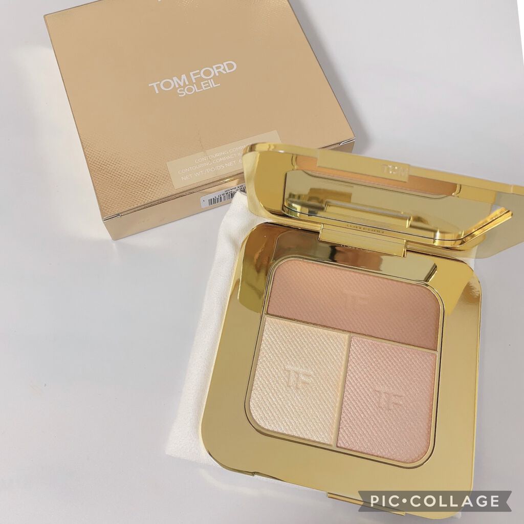 ソレイユ コントゥーリング コンパクト/TOM FORD BEAUTY/パウダーハイライトを使ったクチコミ（2枚目）
