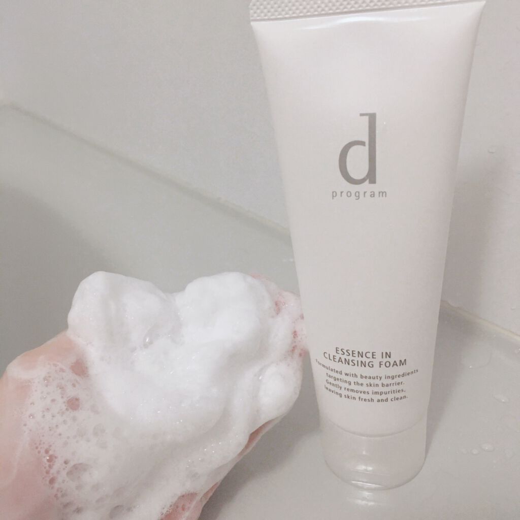 エッセンスイン クレンジングフォーム/d プログラム/洗顔フォームを使ったクチコミ(2枚目)