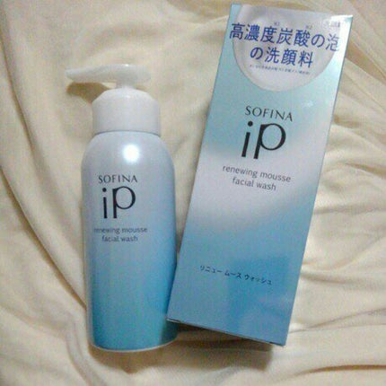 ソフィーナ iP リニュー ムース ウォッシュ/SOFINA iP/泡洗顔を使ったクチコミ(1枚目)