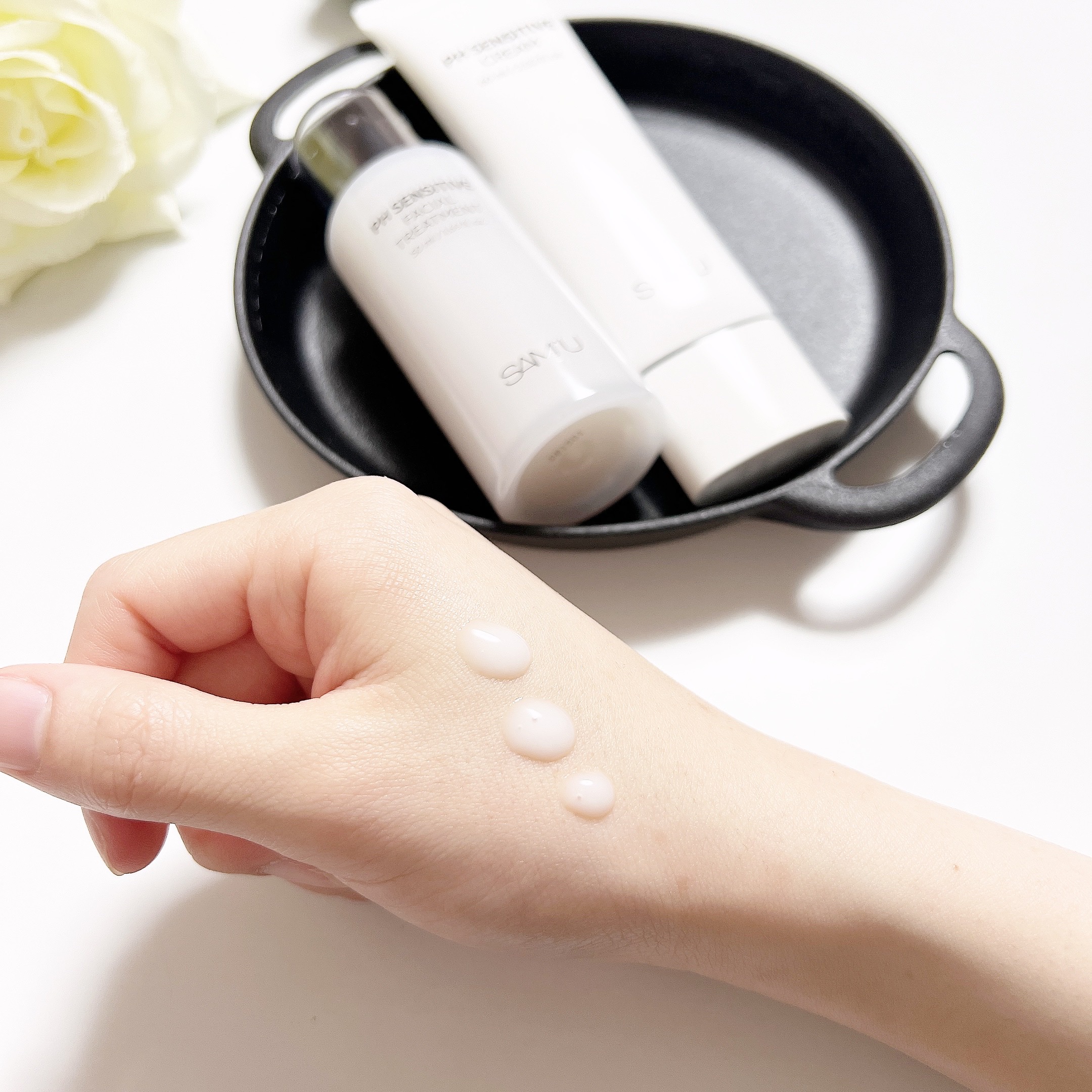 サミュ PHセンシティブフェイシャルトリートメント/SAM'U/美容液を使ったクチコミ（3枚目）