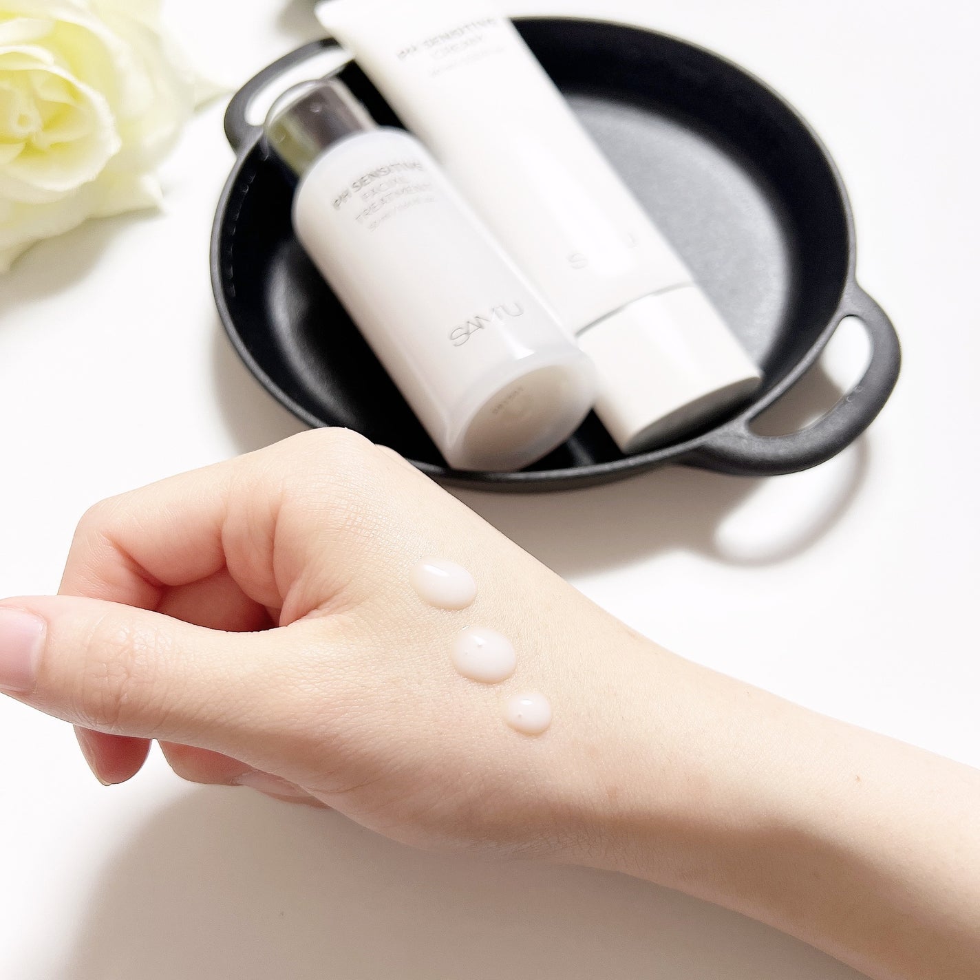 サミュ PHセンシティブクリーム/SAM'U/フェイスクリームを使ったクチコミ(3枚目)