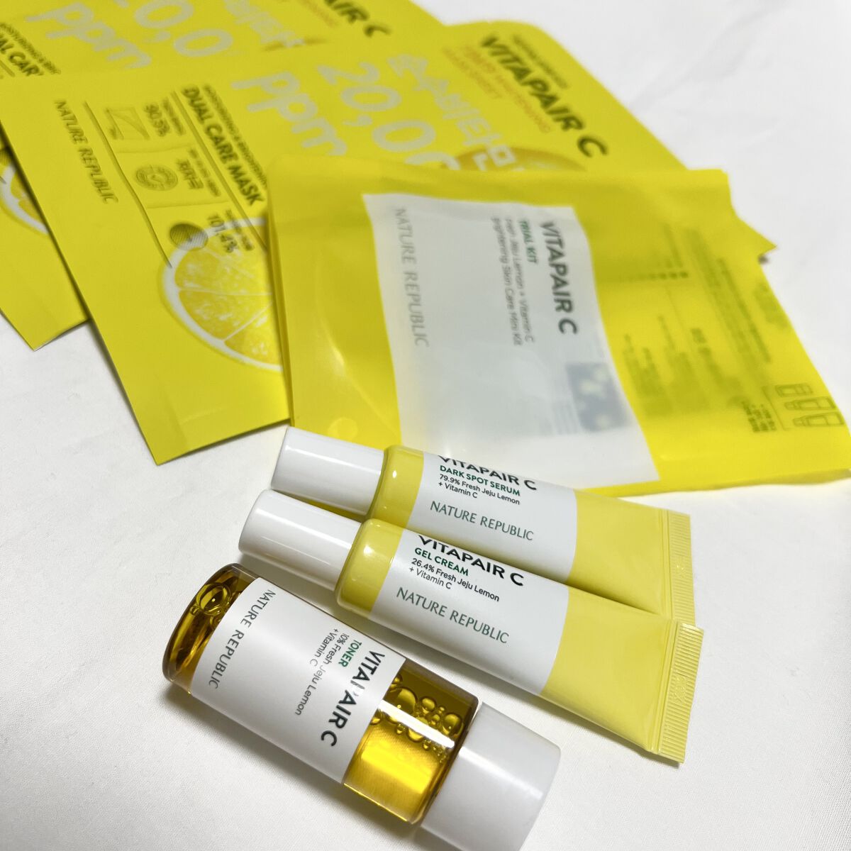 ビタペアCシートマスク/ネイチャーリパブリック/シートマスク・パックを使ったクチコミ（2枚目）