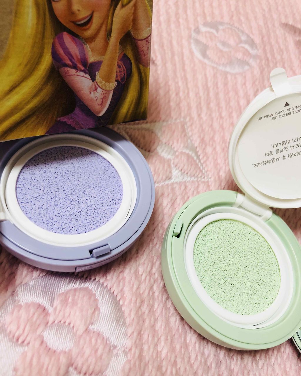 ディズニートーンアップクッション/THE FACE SHOP/クッションファンデーションを使ったクチコミ(3枚目)