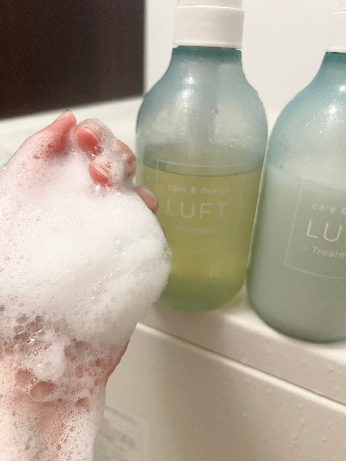 ケア&デザイン シャンプー&トリートメント/LUFT/市販シャンプーを使ったクチコミ(4枚目)