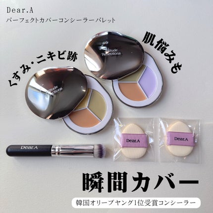 パーフェクトカバー コンシーラーパレット/Dear.A/パレットコンシーラーを使ったクチコミ(1枚目)