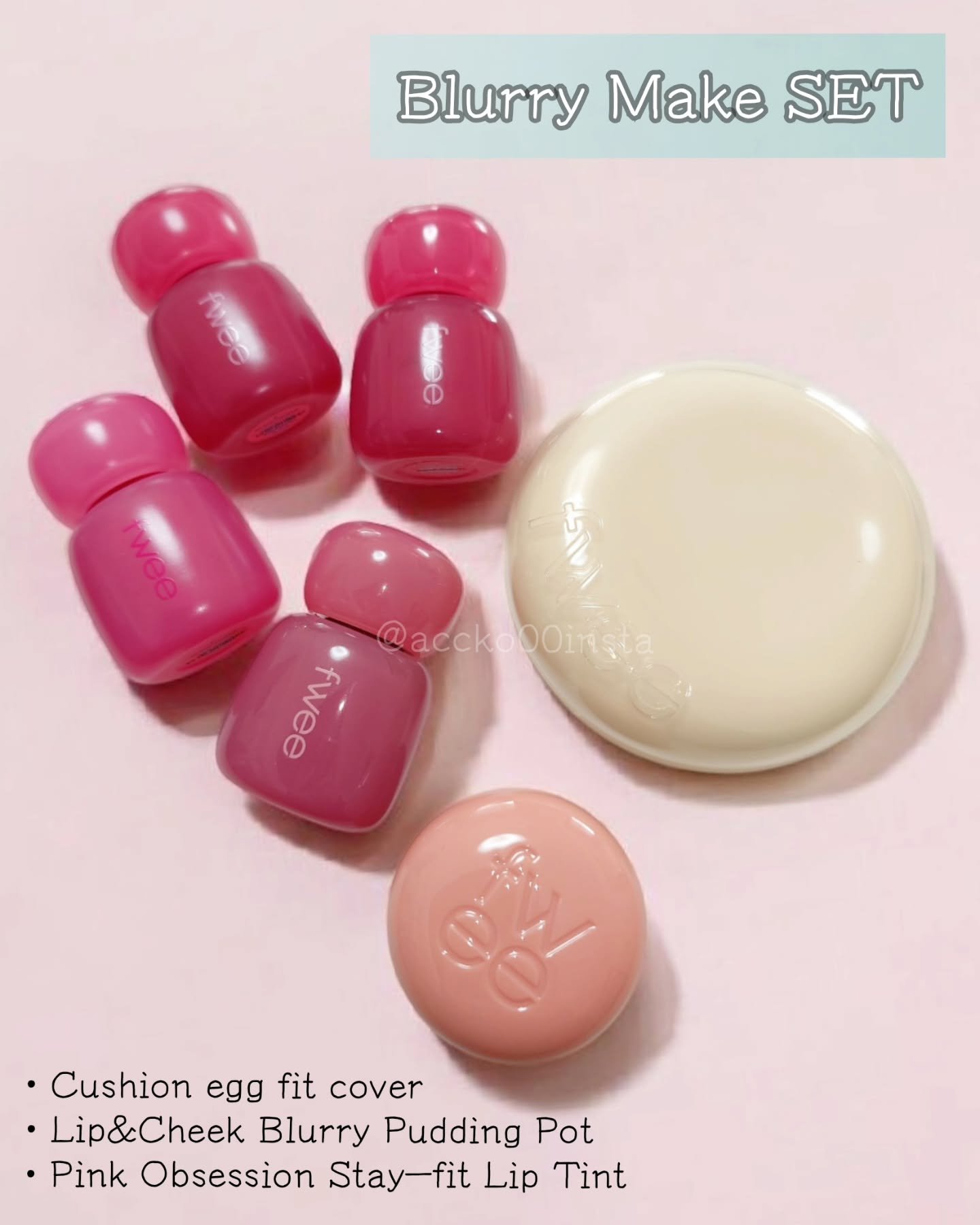 フィー ピンクオブセッションステイフィットティント/fwee/リップティントを使ったクチコミ（3枚目）