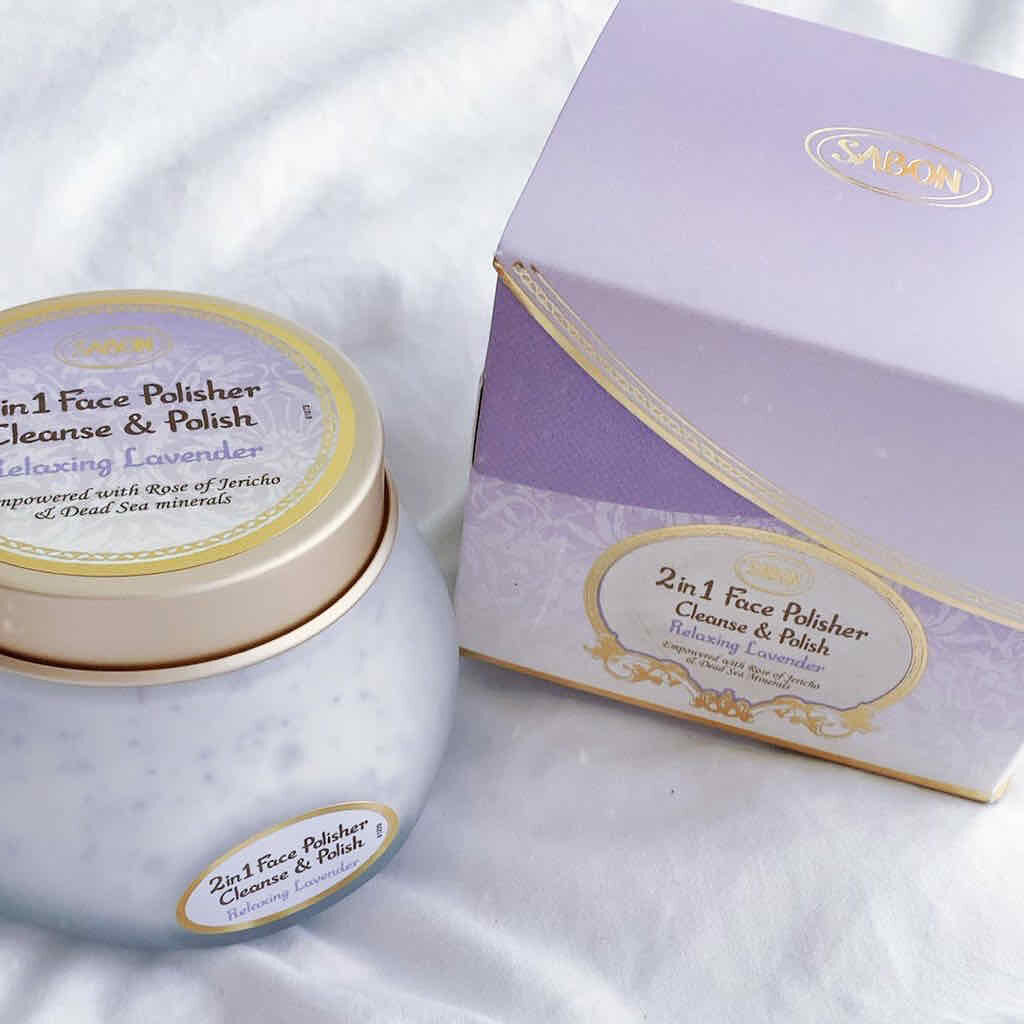 フェイスポリッシャー リラクシング(ラベンダー)/SABON/スクラブ・ゴマージュを使ったクチコミ（1枚目）