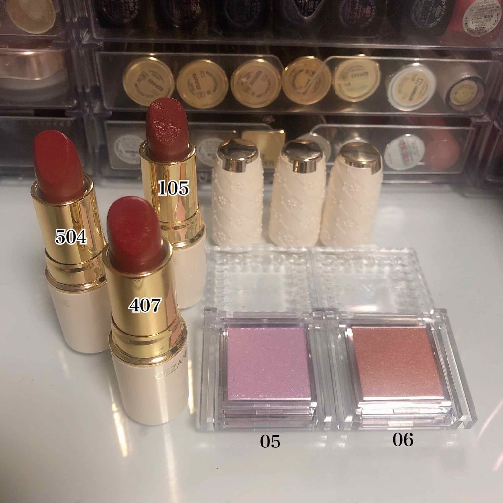 シングルカラーアイシャドウ/CEZANNE/単色アイシャドウを使ったクチコミ（2枚目）