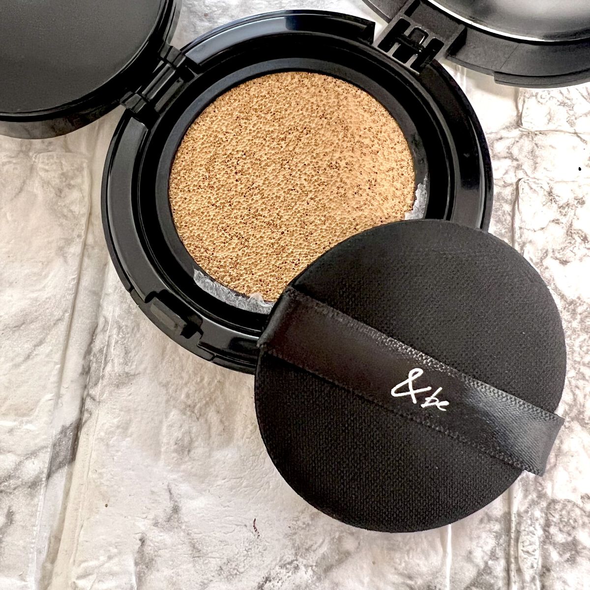 ＆be クッションファンデーション ベージュ/＆be/クッションファンデーションを使ったクチコミ（2枚目）