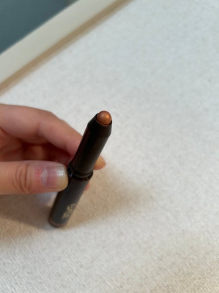 グリームオンフィットシャドウ GF04 チェダーディップ/excel/スティックアイシャドウを使ったクチコミ(3枚目)