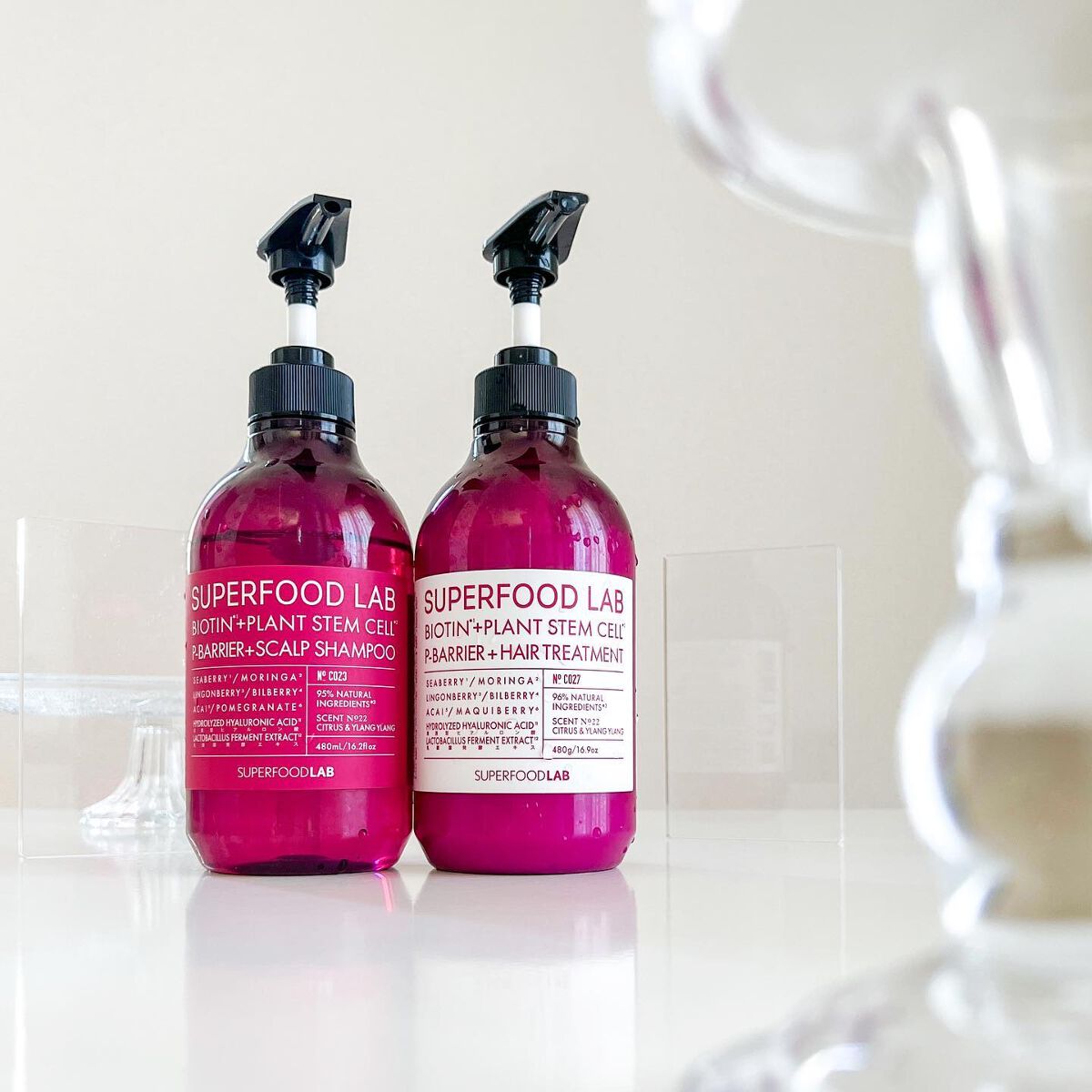 BT+Pバリア スカルプシャンプー／ヘアトリートメント/SUPERFOOD LAB/市販シャンプーを使ったクチコミ（1枚目）