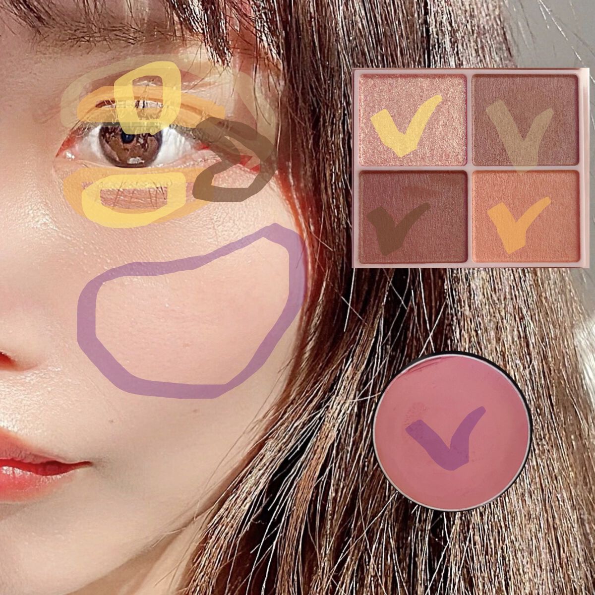 ミネラルクリーミーチーク/MiMC/ジェル・クリームチークを使ったクチコミ（3枚目）