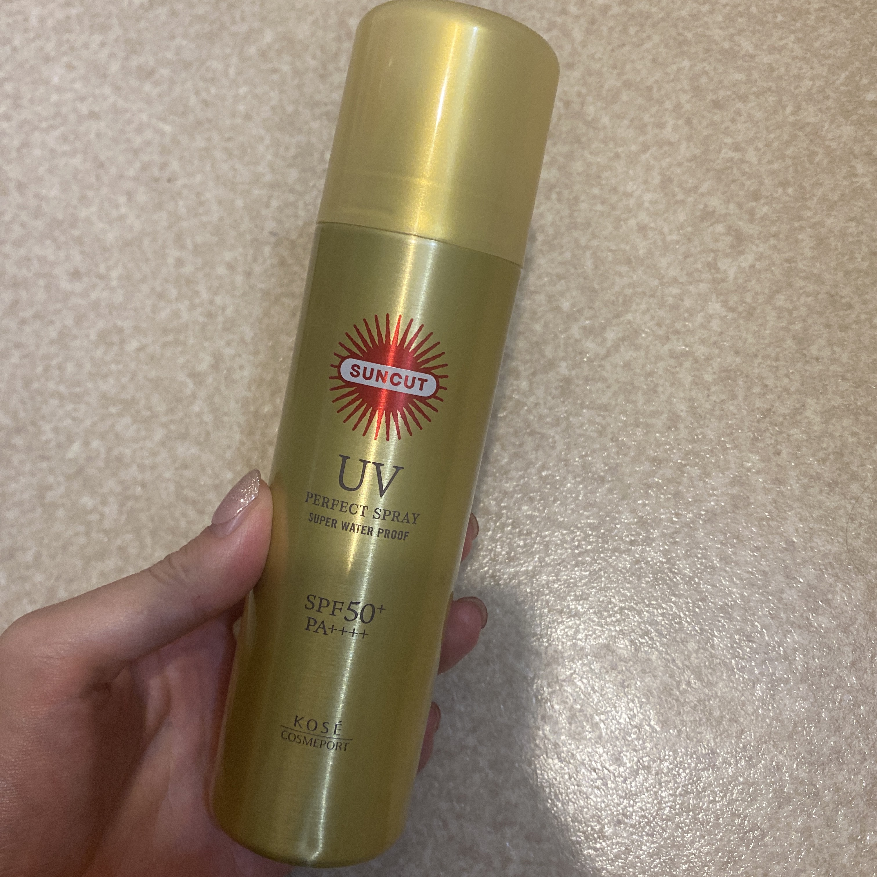 サンカットR パーフェクトUV スプレー 90g/サンカット®/日焼け止めミスト・スプレーを使ったクチコミ（1枚目）