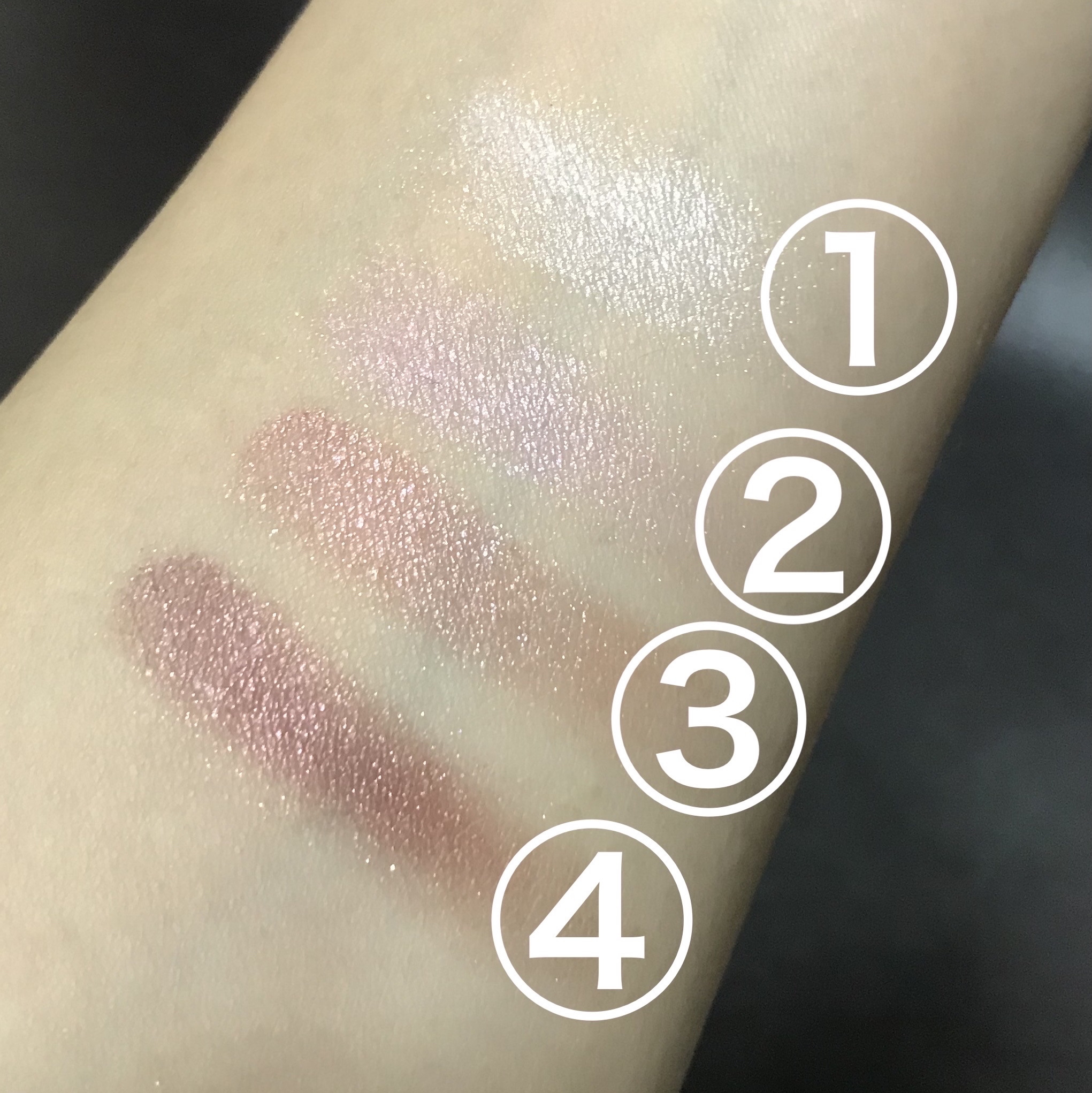 シルキースフレアイズ/キャンメイク/アイシャドウパレットを使ったクチコミ（3枚目）