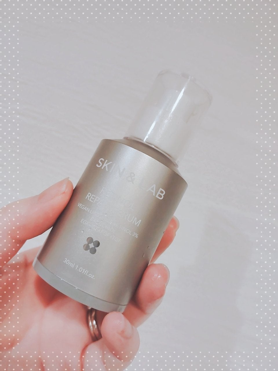 ヴィーガンリポソームレチノールセラム/SKIN&LAB/美容液を使ったクチコミ(1枚目)