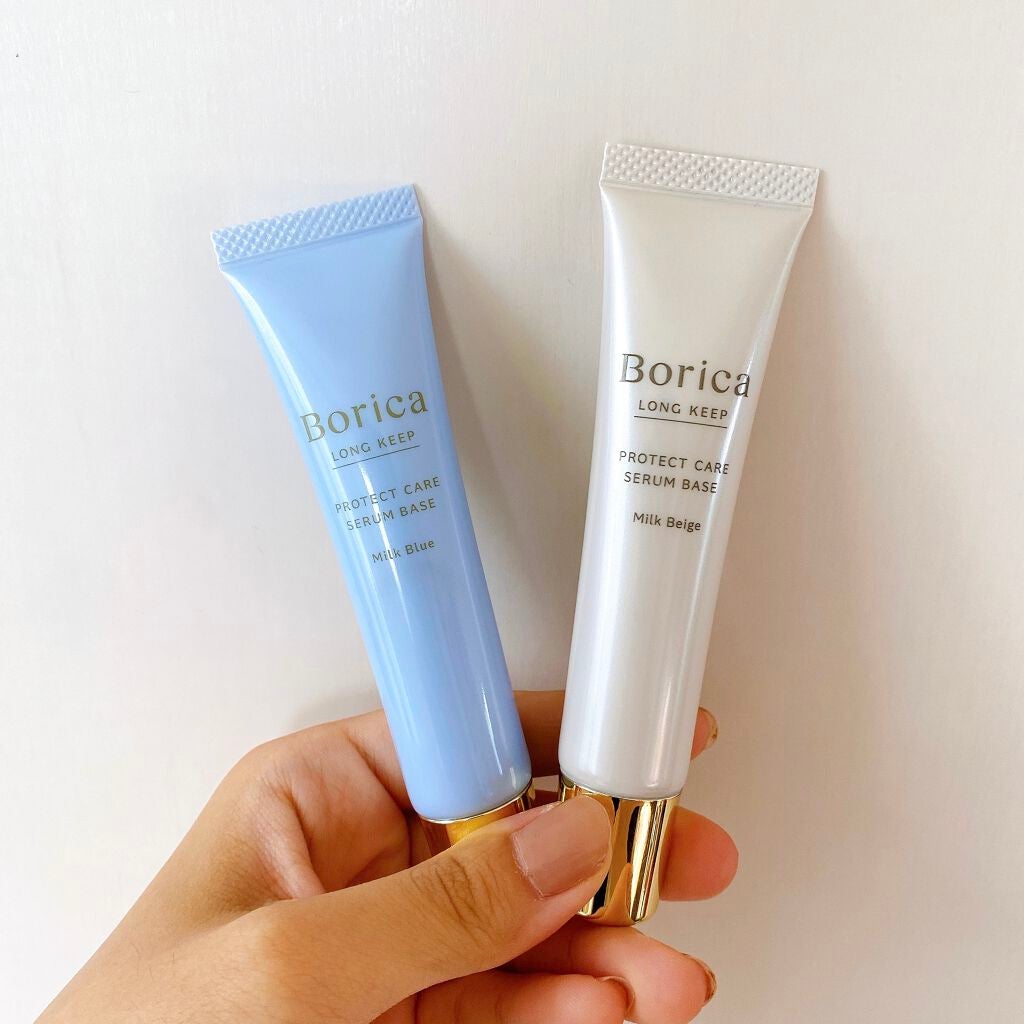 くずれ防止 美容液ケアベース ミルクベージュ SPF30 PA++/Borica/化粧下地を使ったクチコミ(1枚目)