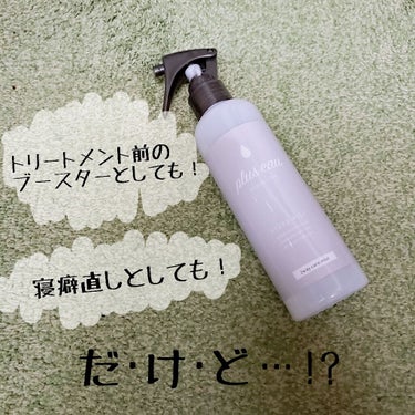 ハイドロミストN/plus eau/アウトバストリートメントを使ったクチコミ（1枚目）