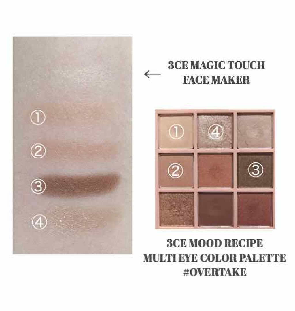 トリプルシャドウ/MISSHA/アイシャドウパレットを使ったクチコミ(3枚目)