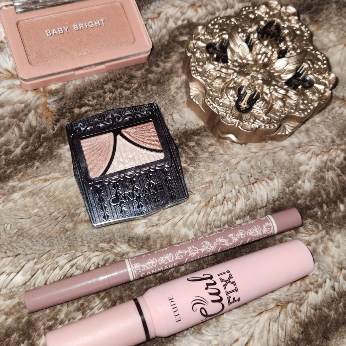 ジューシーピュアアイズ/キャンメイク/アイシャドウパレットを使ったクチコミ(1枚目)