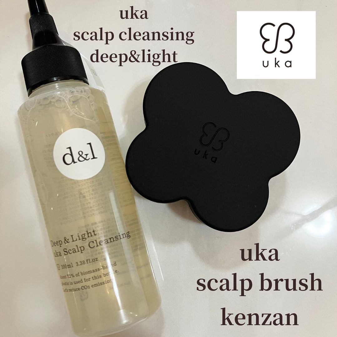ウカスカルプクレンジング ディープ＆ライト/uka/頭皮クレンジングを使ったクチコミ（1枚目）