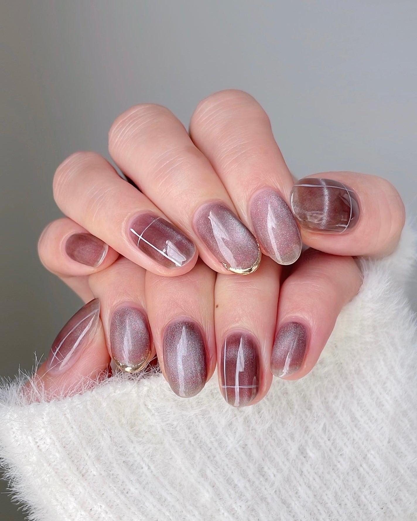 aiainail_@セルフネイル on LIPS 「【即完売!話題のマグネットネイル第2弾🫧】エムプティジャパ..」(1枚目)