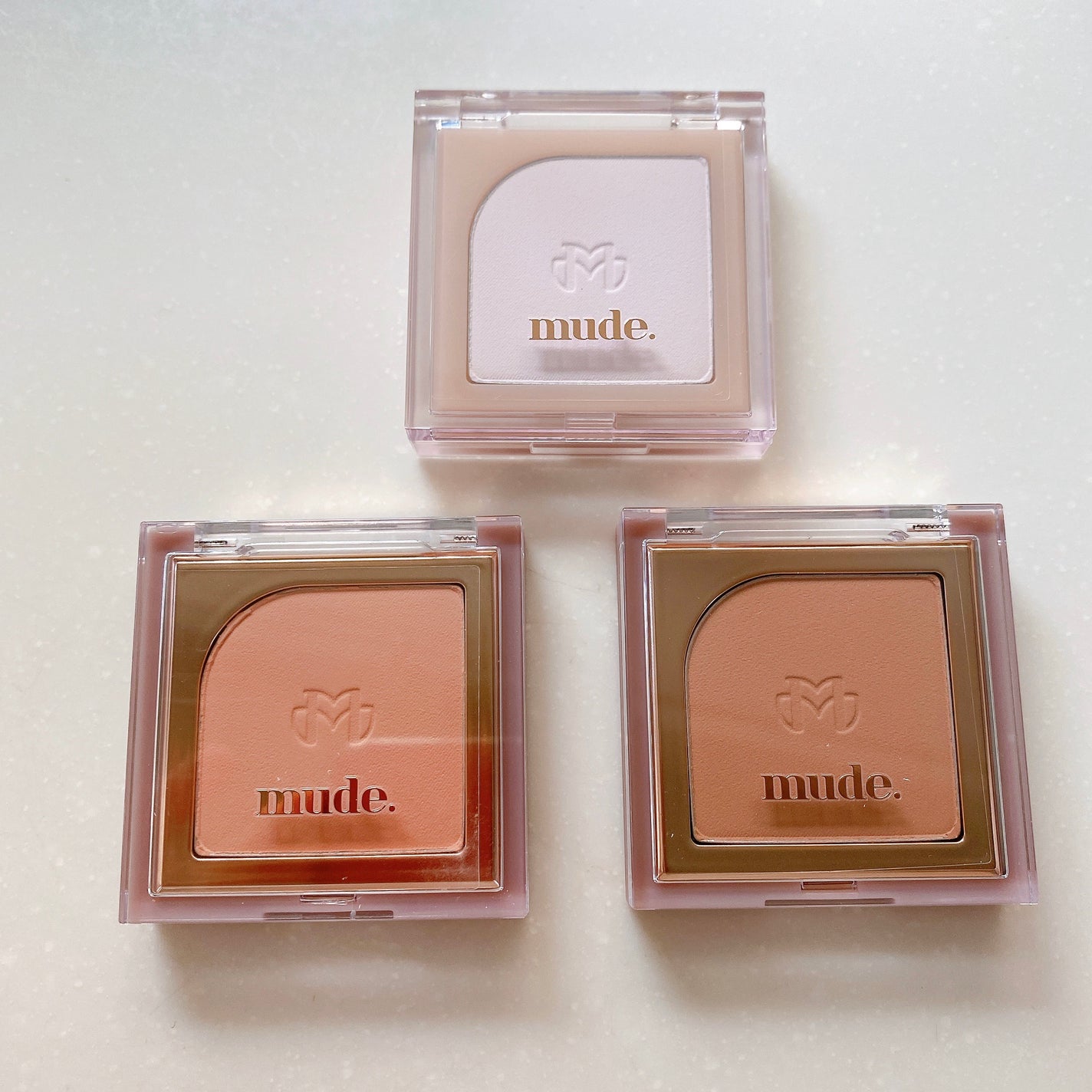 フラッターブラッシャー/mude/パウダーチークを使ったクチコミ(2枚目)