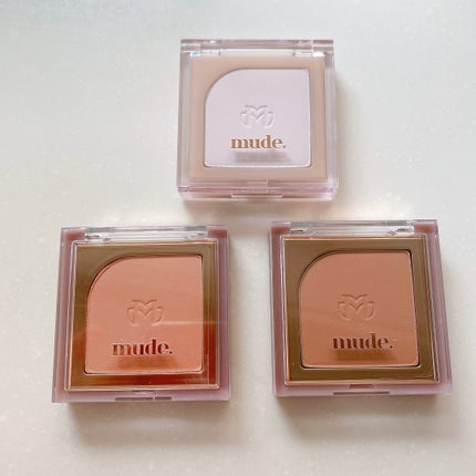 フラッターブラッシャー/mude/パウダーチークを使ったクチコミ(2枚目)