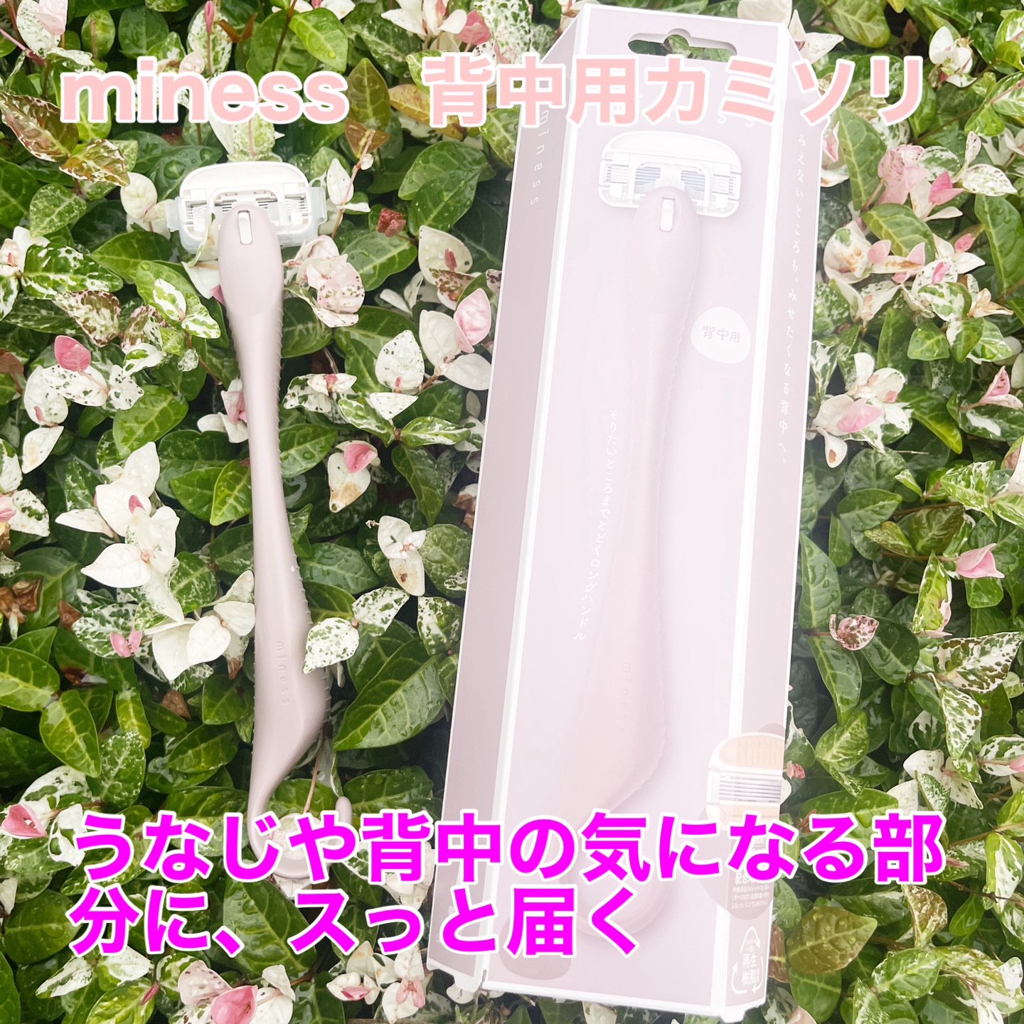 miness ボディ用カミソリ 替刃2個付/貝印/シェーバーを使ったクチコミ（2枚目）