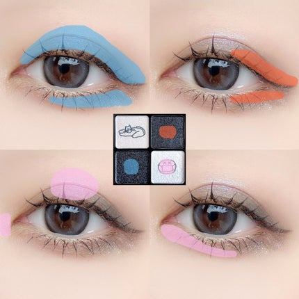 ブラックスペクトラムエディション(rom&nd×INAPSQUARE)/rom&nd/メイクアップキットを使ったクチコミ(5枚目)