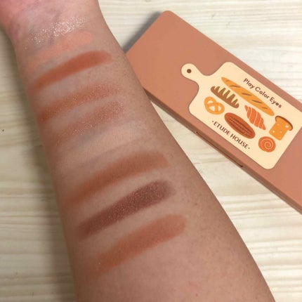 プレイカラー アイシャドウ/ETUDE/アイシャドウパレットを使ったクチコミ(2枚目)