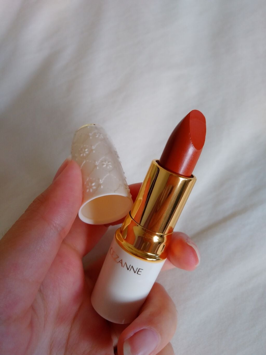 ラスティング リップカラーN/CEZANNE/口紅を使ったクチコミ(3枚目)