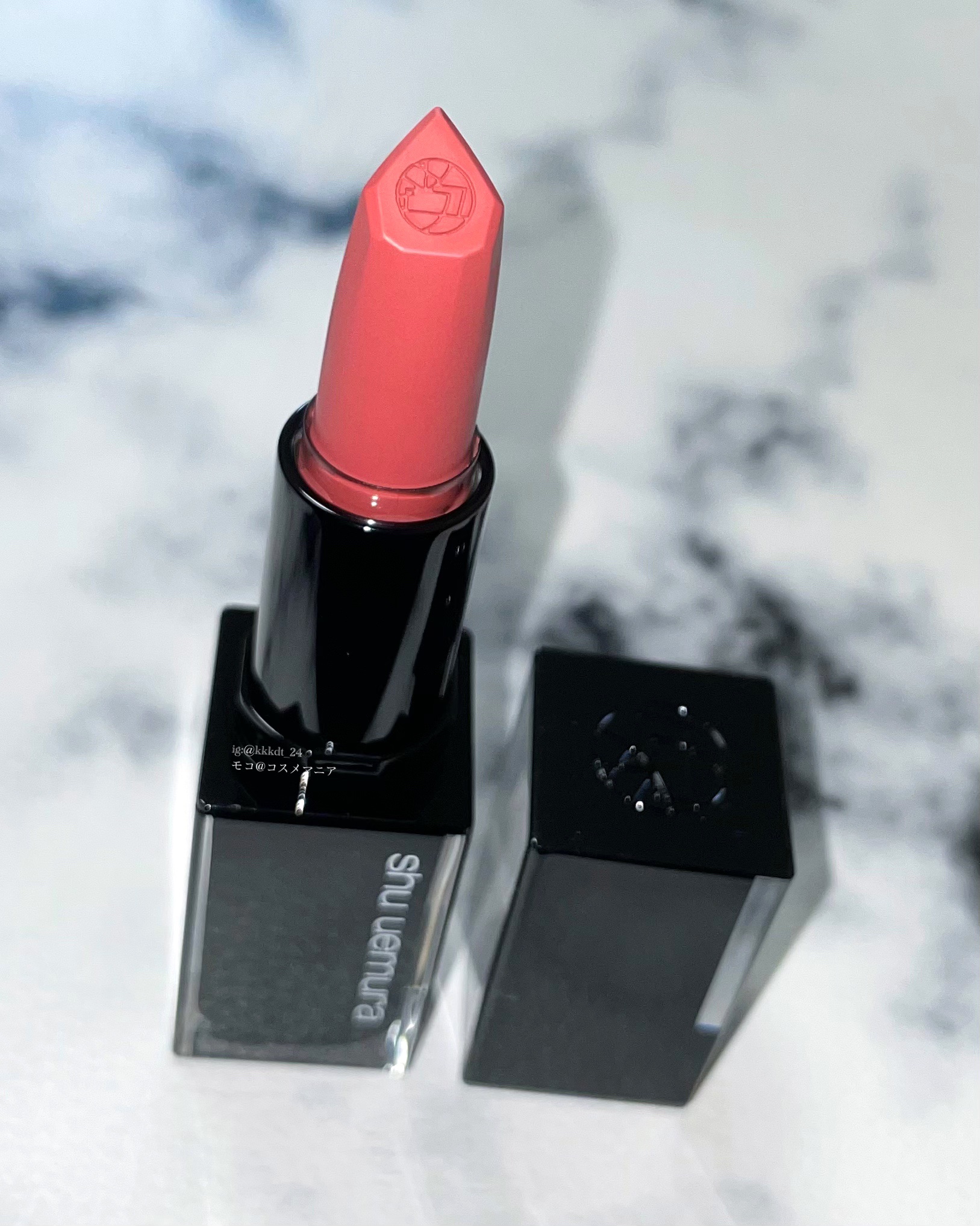 キヌ ルージュ マット/shu uemura/口紅を使ったクチコミ（2枚目）
