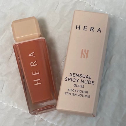 センシュアルスパイシーヌードグロス/HERA/リップグロスを使ったクチコミ(1枚目)