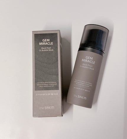 ジェムミラクル ブラックパール O2バブルマスク/the SAEM/洗い流すパック・マスクを使ったクチコミ(5枚目)