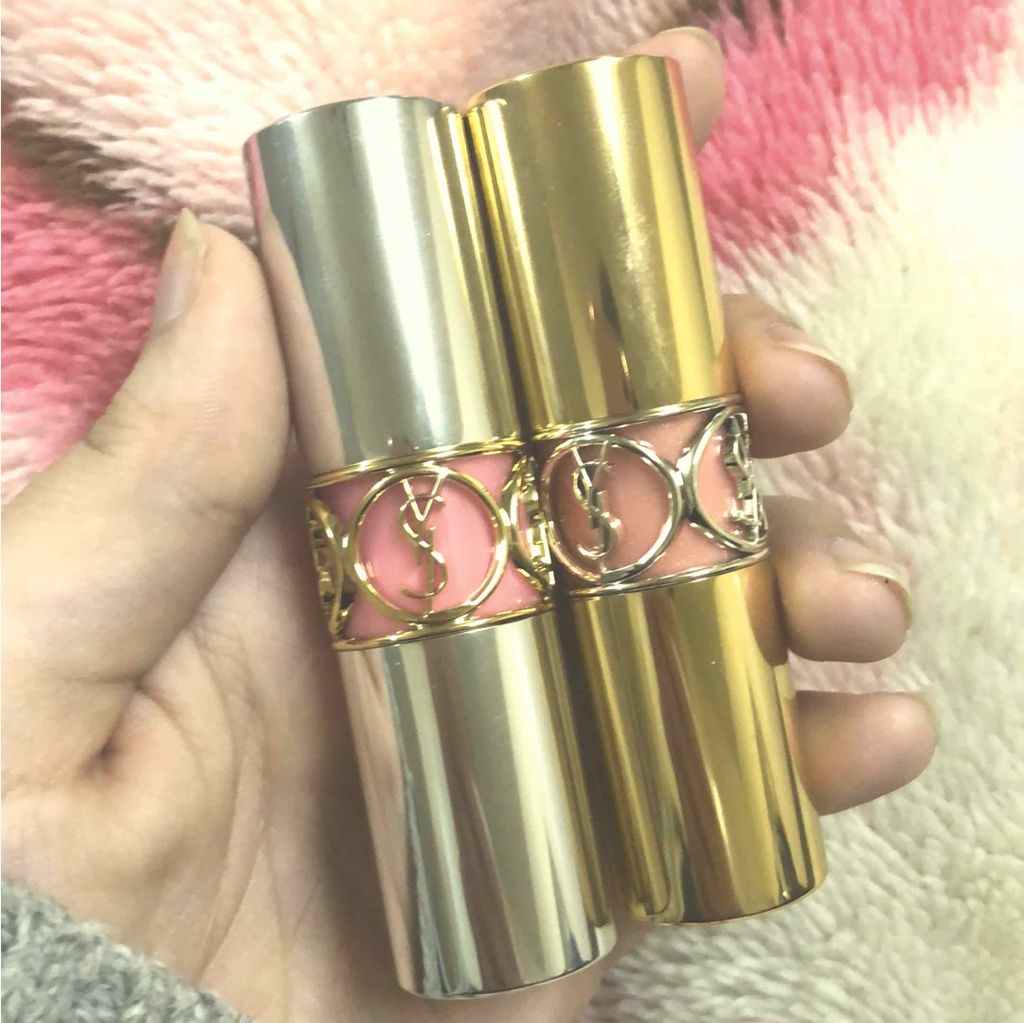 ルージュ ヴォリュプテ シャイン/YVES SAINT LAURENT BEAUTE/口紅を使ったクチコミ(1枚目)