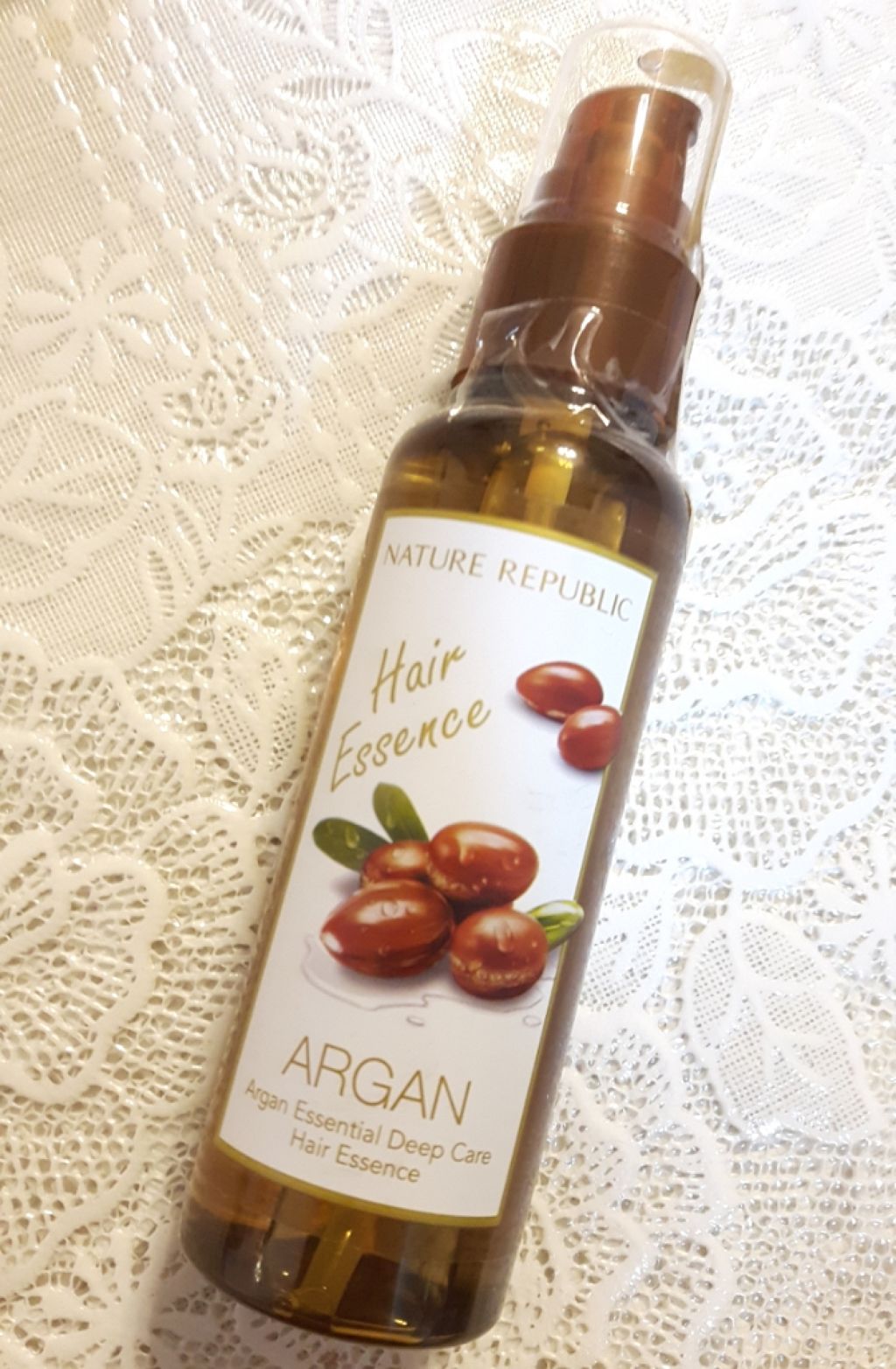 アルガンエッセンシャル ヘアオイル/ネイチャーリパブリック/ヘアオイルを使ったクチコミ(1枚目)